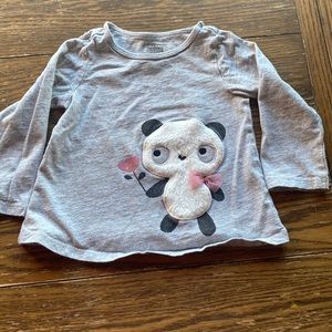 2 for $15 - First Impressions 12M Panda Shirt